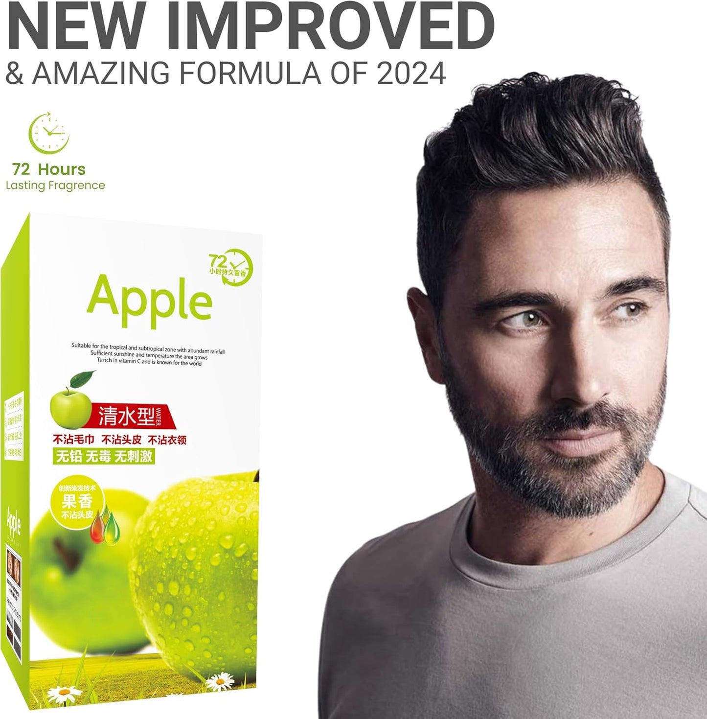 Apple Ammonia Free Hair Color 72 500ML