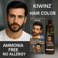 Kiwinz Hair Color Shampoo | 200ml Argan Oil Extract | For Men & Women | 5 In 1